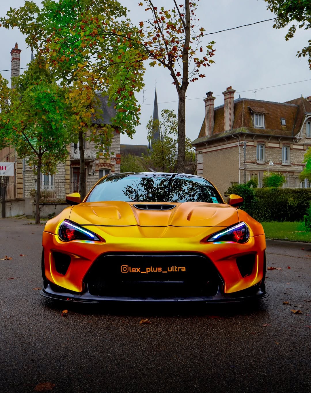 Toyota GT86 86 TRD GT SE Base ZN6 2017 2018 2019 2020 & Scion FR-S FRS ZN6 2013 2014 2015 2016 & BRZ TS Limited Premium ZN6 2013 2014 2015 2016 2017 2018 2019 2020 (compatible with ROBOT widebody kit) with Aftermarket Parts - Front Bumper & Lip Carbon Fiber / FRP from Robot Craftsman