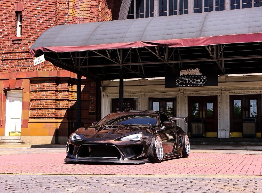 Toyota GT86 86 TRD GT SE Base ZN6 2017 2018 2019 2020 & Scion FR-S FRS ZN6 2013 2014 2015 2016 & BRZ TS Limited Premium ZN6 2013 2014 2015 2016 2017 2018 2019 2020 (compatible with ROBOT widebody kit) with Aftermarket Parts - Front Bumper & Lip Carbon Fiber / FRP from Robot Craftsman