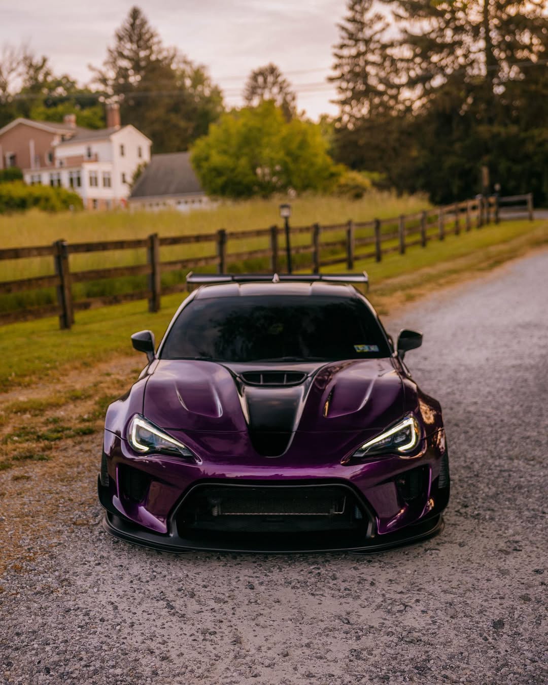 Toyota GT86 86 TRD GT SE Base ZN6 2017 2018 2019 2020 & Scion FR-S FRS ZN6 2013 2014 2015 2016 & BRZ TS Limited Premium ZN6 2013 2014 2015 2016 2017 2018 2019 2020 (compatible with ROBOT widebody kit) with Aftermarket Parts - Front Bumper & Lip Carbon Fiber / FRP from Robot Craftsman