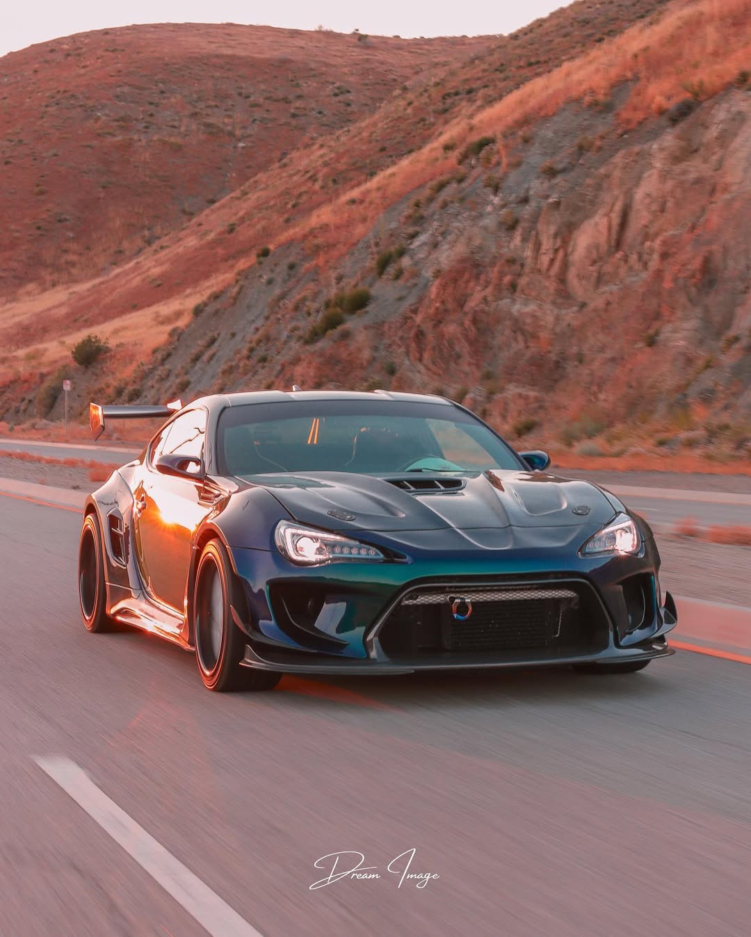 Toyota GT86 86 TRD GT SE Base ZN6 2017 2018 2019 2020 & Scion FR-S FRS ZN6 2013 2014 2015 2016 & BRZ TS Limited Premium ZN6 2013 2014 2015 2016 2017 2018 2019 2020 (compatible with ROBOT widebody kit) with Aftermarket Parts - Front Bumper & Lip Carbon Fiber / FRP from Robot Craftsman