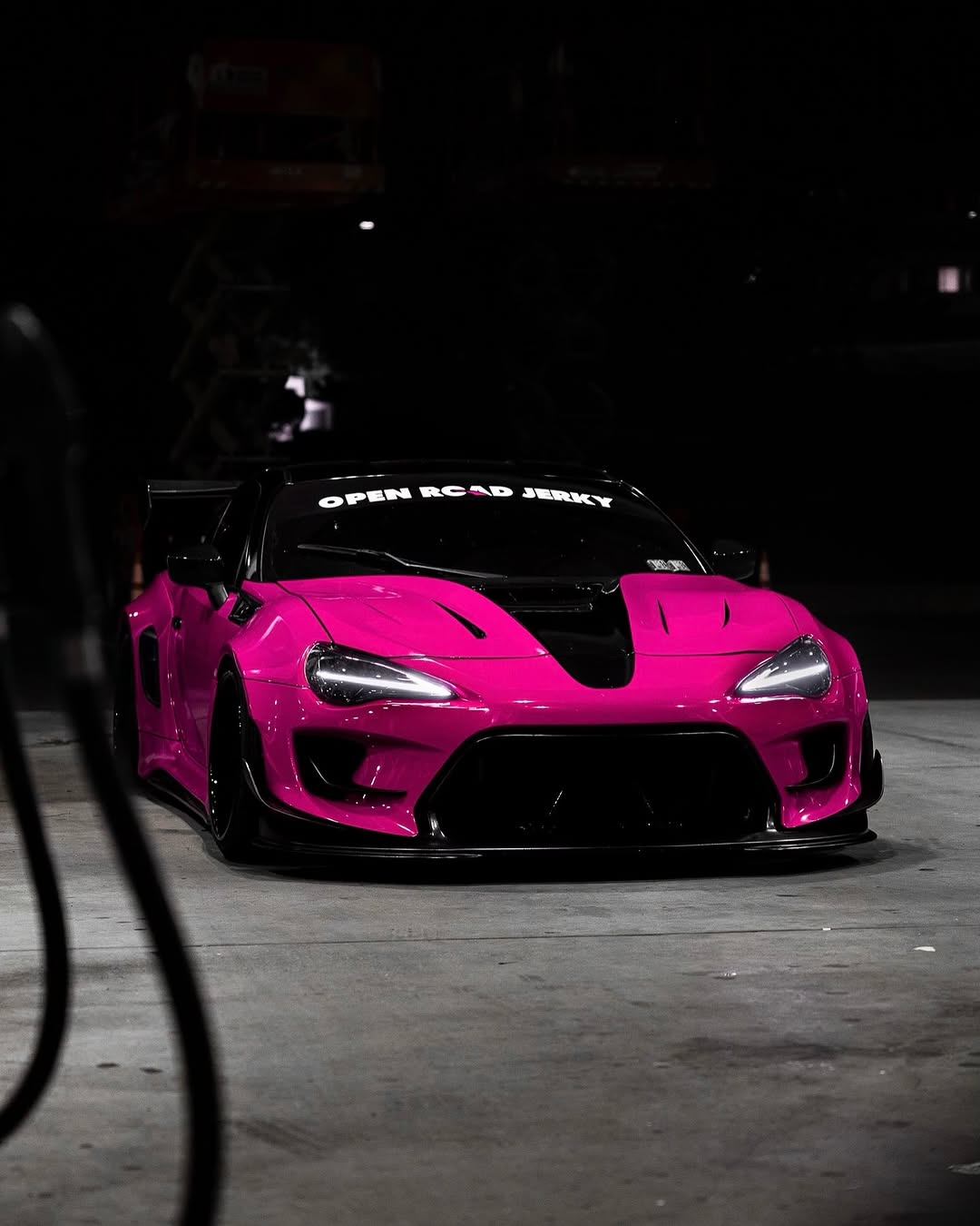 Toyota GT86 86 TRD GT SE Base ZN6 2017 2018 2019 2020 & Scion FR-S FRS ZN6 2013 2014 2015 2016 & BRZ TS Limited Premium ZN6 2013 2014 2015 2016 2017 2018 2019 2020 (compatible with ROBOT widebody kit) with Aftermarket Parts - Front Bumper & Lip Carbon Fiber / FRP from Robot Craftsman