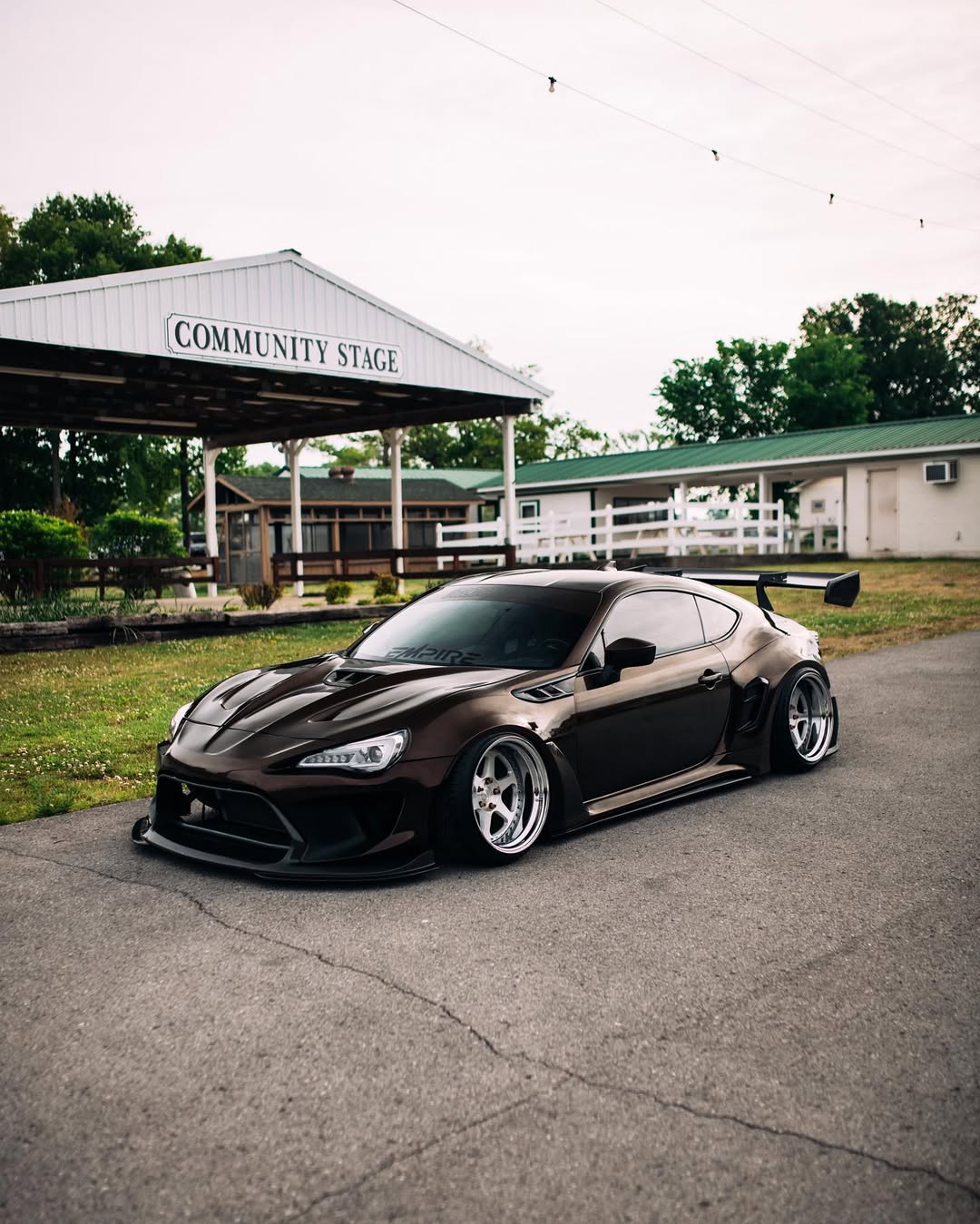 Toyota GT86 86 TRD GT SE Base ZN6 2017 2018 2019 2020 & Scion FR-S FRS ZN6 2013 2014 2015 2016 & BRZ TS Limited Premium ZN6 2013 2014 2015 2016 2017 2018 2019 2020 (compatible with ROBOT widebody kit) with Aftermarket Parts - Front Bumper & Lip Carbon Fiber / FRP from Robot Craftsman