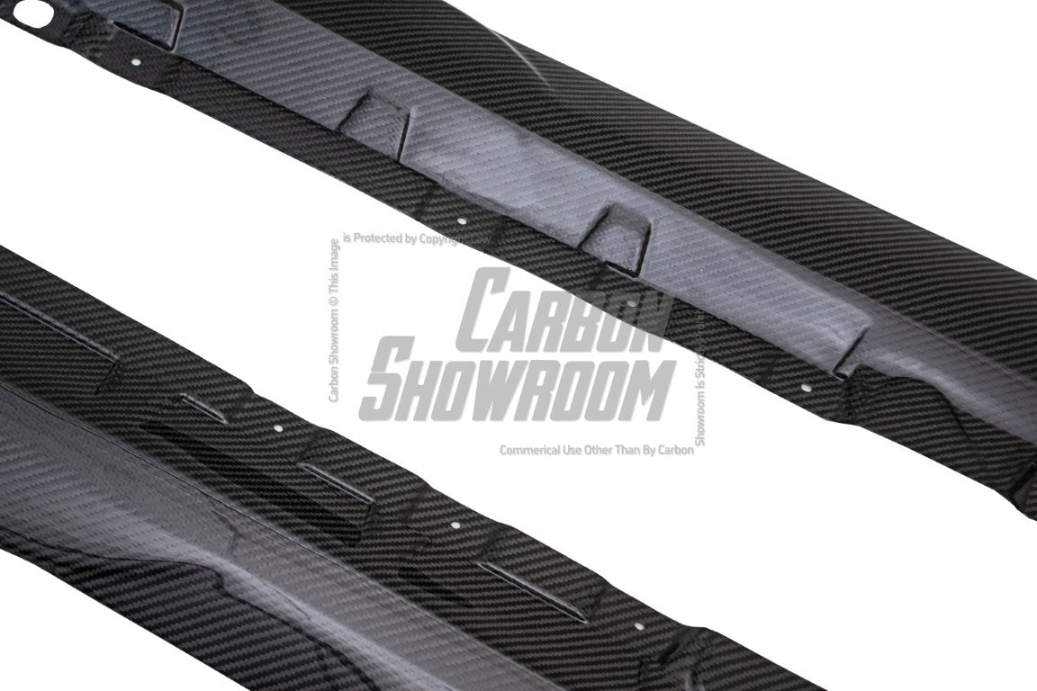 Toyota Supra MK5 A90 A91 3.0 2.0 2020 2021 2022 2023 2024 with Aftermarket Parts - Hyperion Widebody Fender Flares Wheel Arches & Side Skirts Package Carbon Fiber / FRP from Robot Craftsman