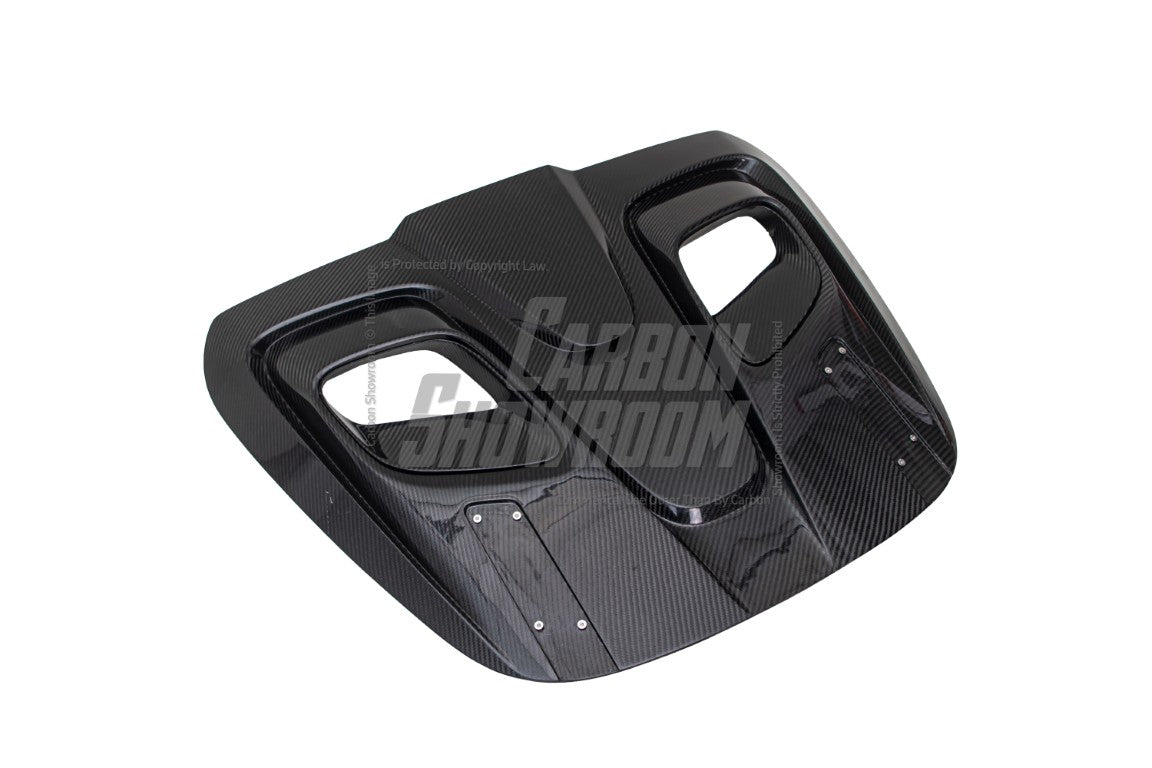 Toyota Supra MK5 A90 A91 3.0 2.0 2020 2021 2022 2023 2024 with Aftermarket Parts - Hyperion Rear Louvers & GT Wing Carbon Fiber / FRP from Robot Craftsman