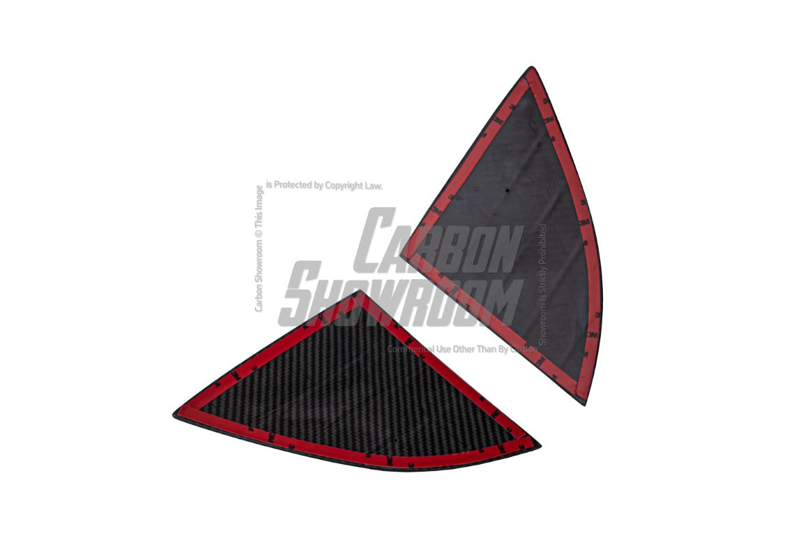 Toyota Supra MK5 A90 A91 3.0 2.0 2020 2021 2022 2023 2024 with Aftermarket Parts - Hyperion Side Window Louver Trim Carbon Fiber / FRP from Robot Craftsman