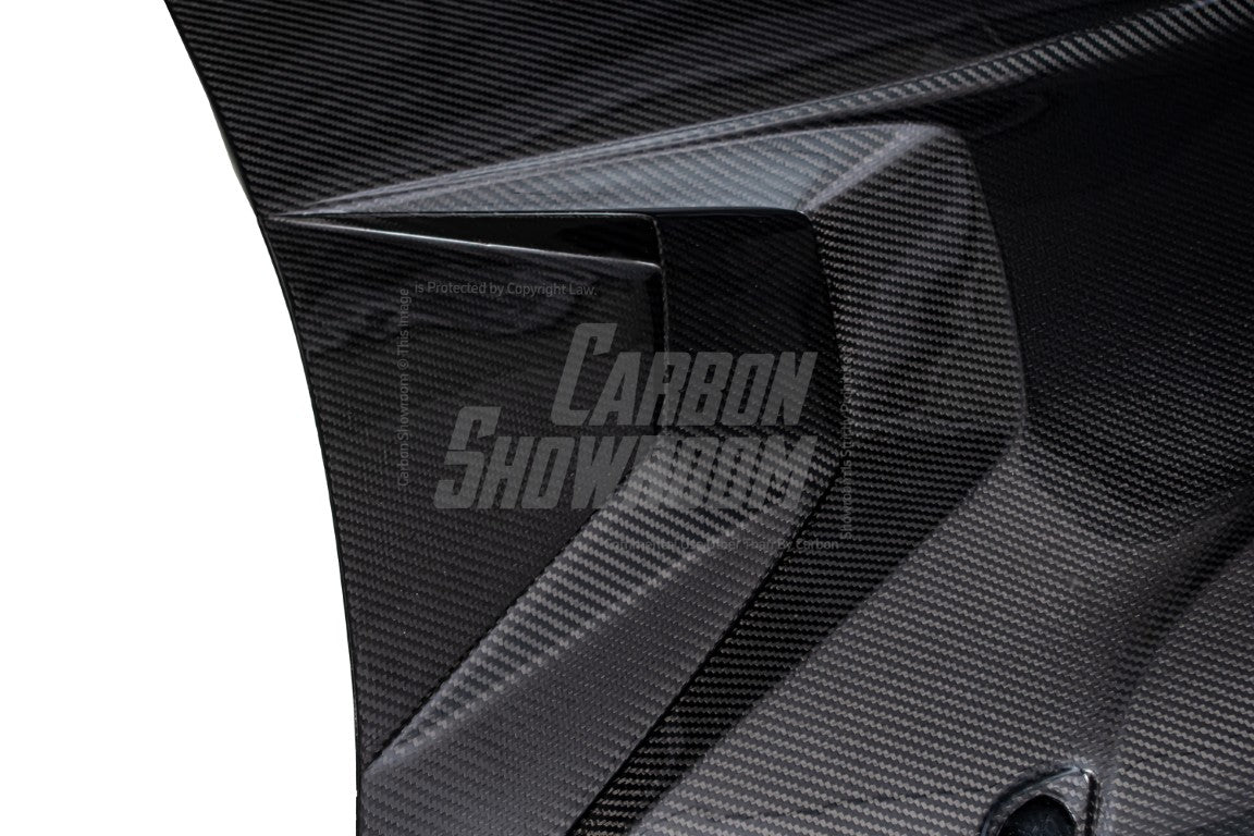 Toyota Supra MK5 A90 A91 3.0 2.0 2020 2021 2022 2023 2024 with Aftermarket Parts - Hyperion Widebody Hood Bonnet Carbon Fiber / FRP from Robot Craftsman