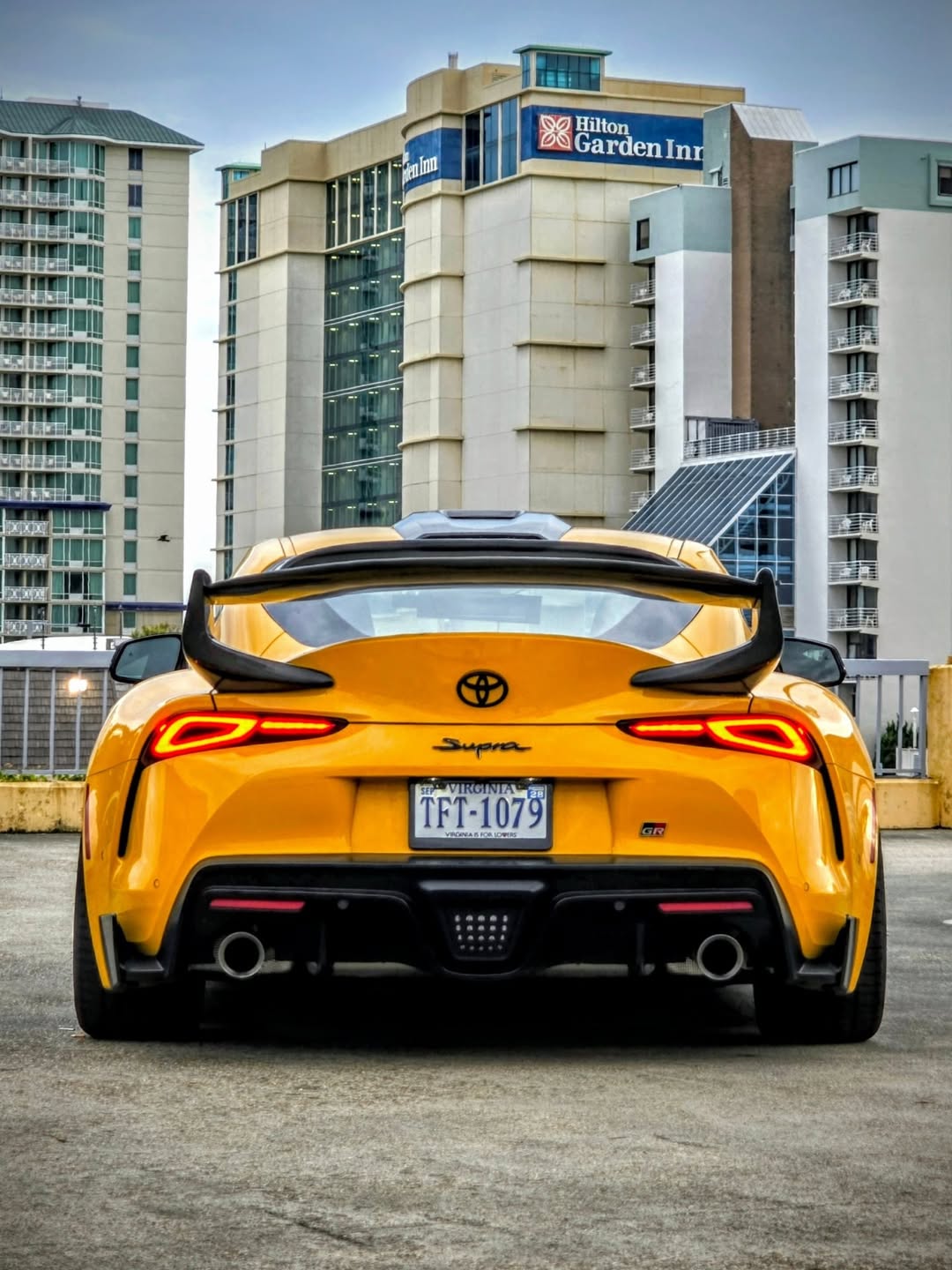 Toyota Supra MK5 A90 A91 3.0 2.0 2020 2021 2022 2023 2024 with Aftermarket Parts - Hyperion Roof Scoop Carbon Fiber / FRP from Robot Craftsman