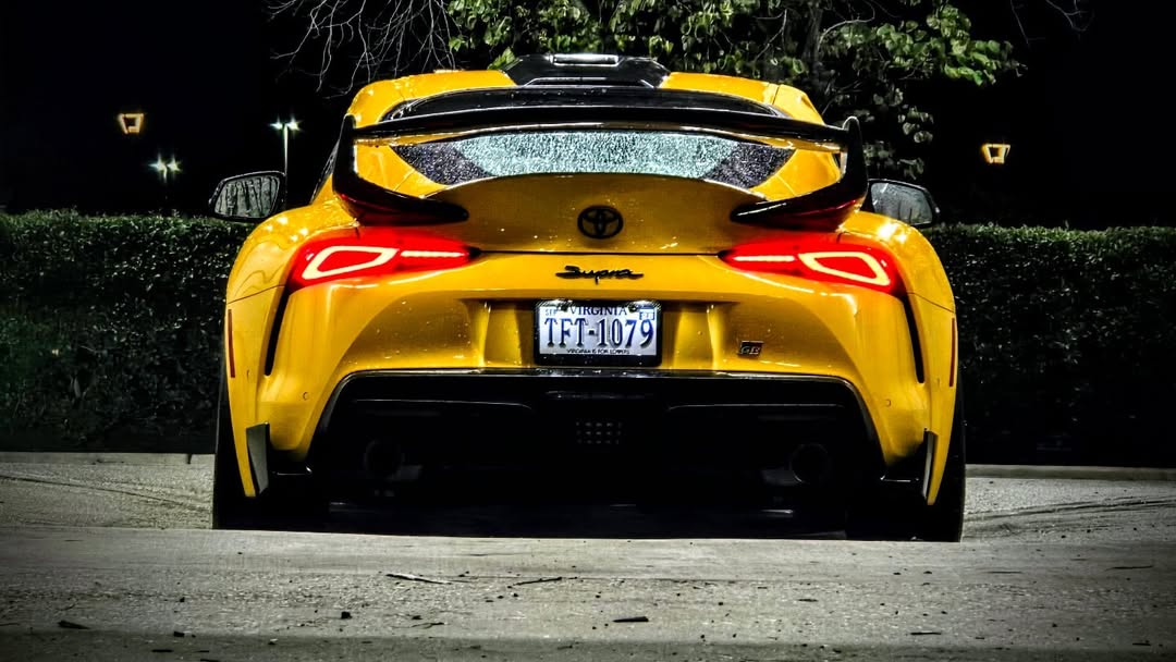 Toyota Supra MK5 A90 A91 3.0 2.0 2020 2021 2022 2023 2024 with Aftermarket Parts - Hyperion Roof Scoop Carbon Fiber / FRP from Robot Craftsman