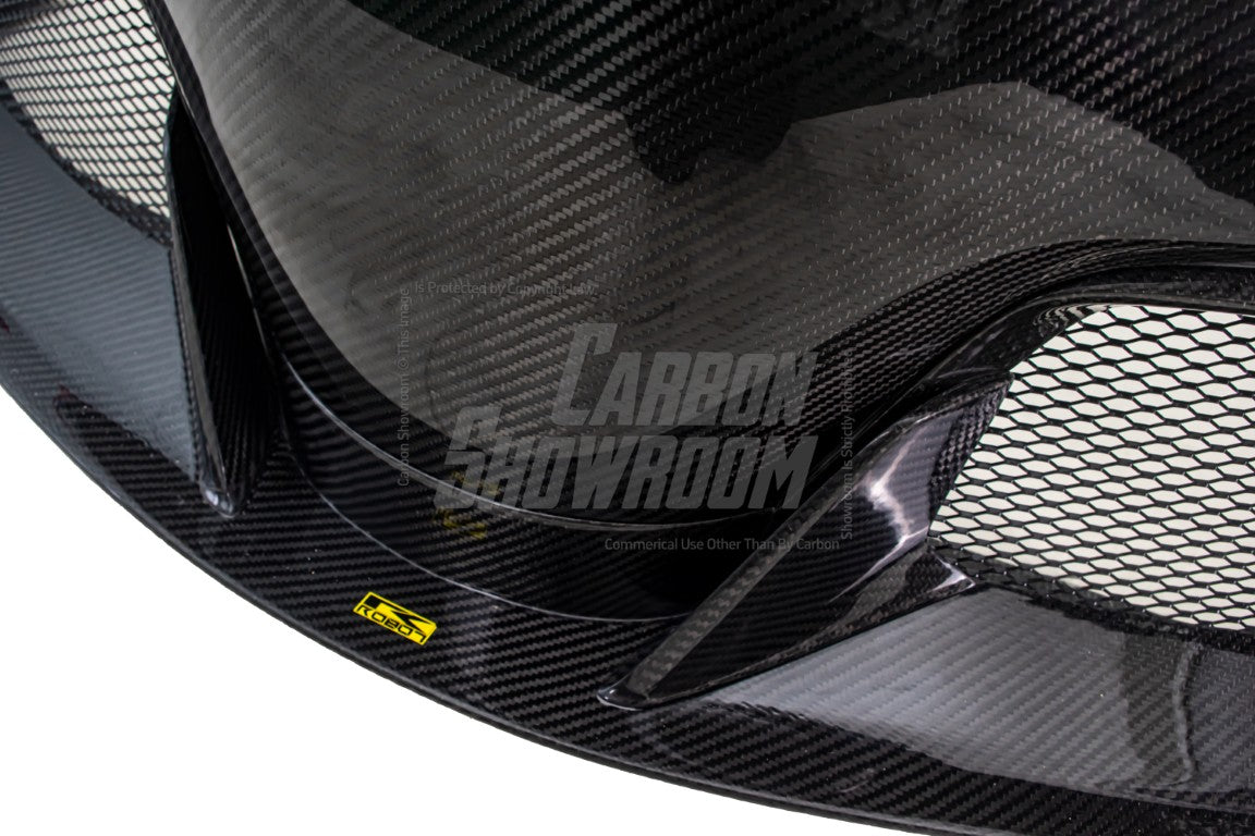 Toyota Supra MK5 A90 A91 3.0 2.0 2020 2021 2022 2023 2024 with Aftermarket Parts - Hyperion Widebody Front Bumper & Lip Carbon Fiber / FRP from Robot Craftsman