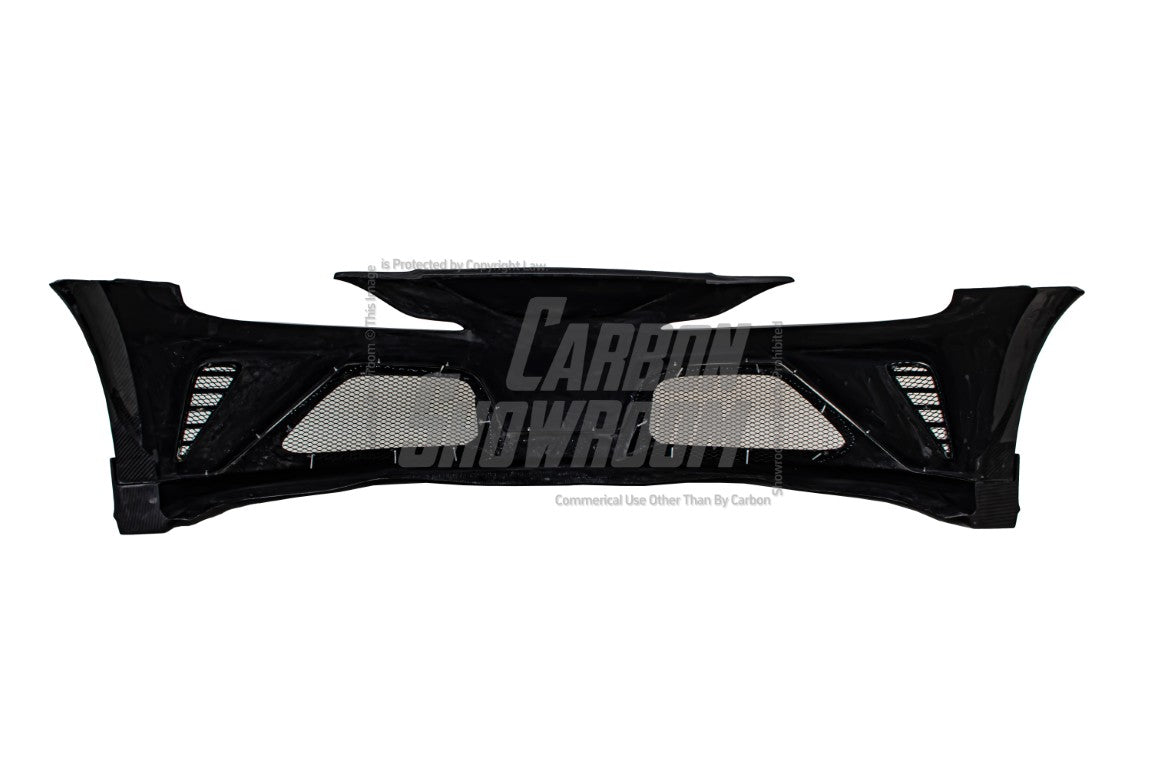 Toyota Supra MK5 A90 A91 3.0 2.0 2020 2021 2022 2023 2024 with Aftermarket Parts - Hyperion Widebody Front Bumper & Lip Carbon Fiber / FRP from Robot Craftsman