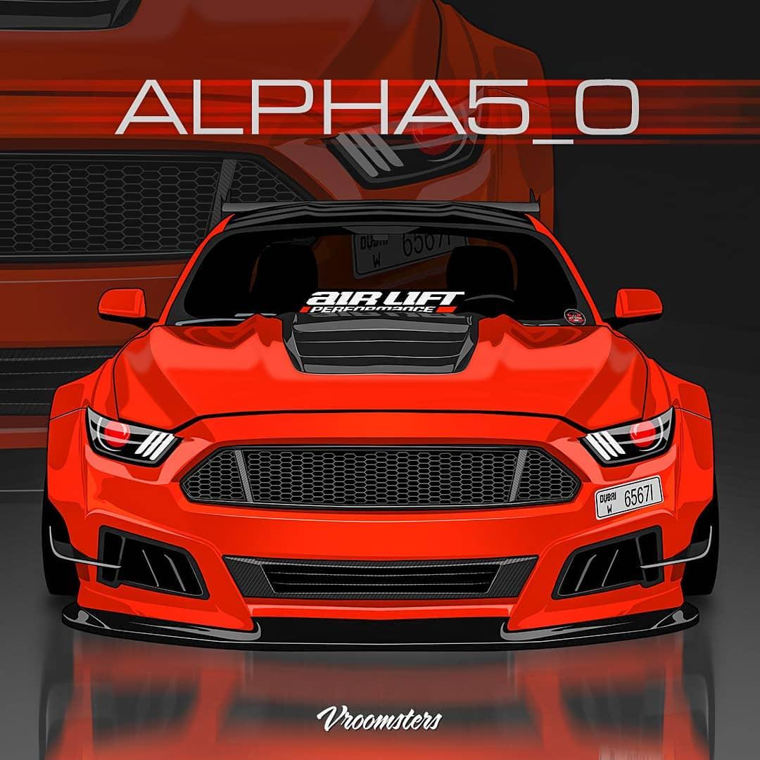 ROBOT CRAFTSMAN "STORM" Widebody Kit For Mustang S550.1 S550.2 2015-2022 - Performance SpeedShop