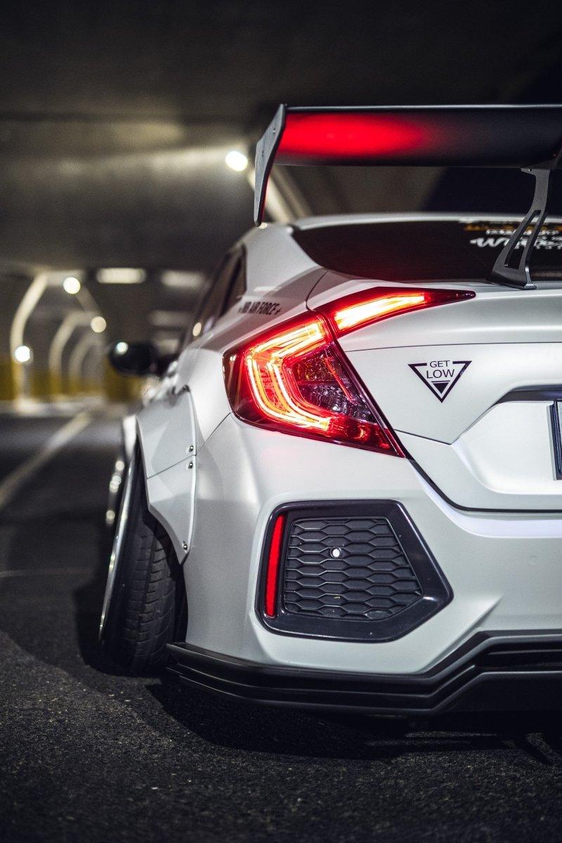ROBOT CRAFTSMAN Universal Carbon Fiber Rear Spoiler GT Wing - Performance SpeedShop