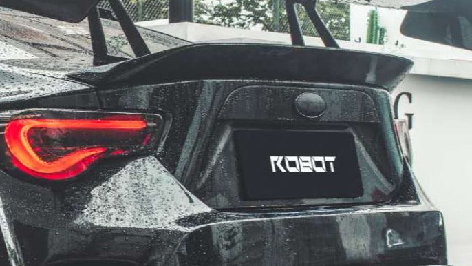 ROBOT CRAFTSMAN Carbon Fiber Ducktail Rear Spoiler For Toyota 86 Subaru BRZ Scion FR-S