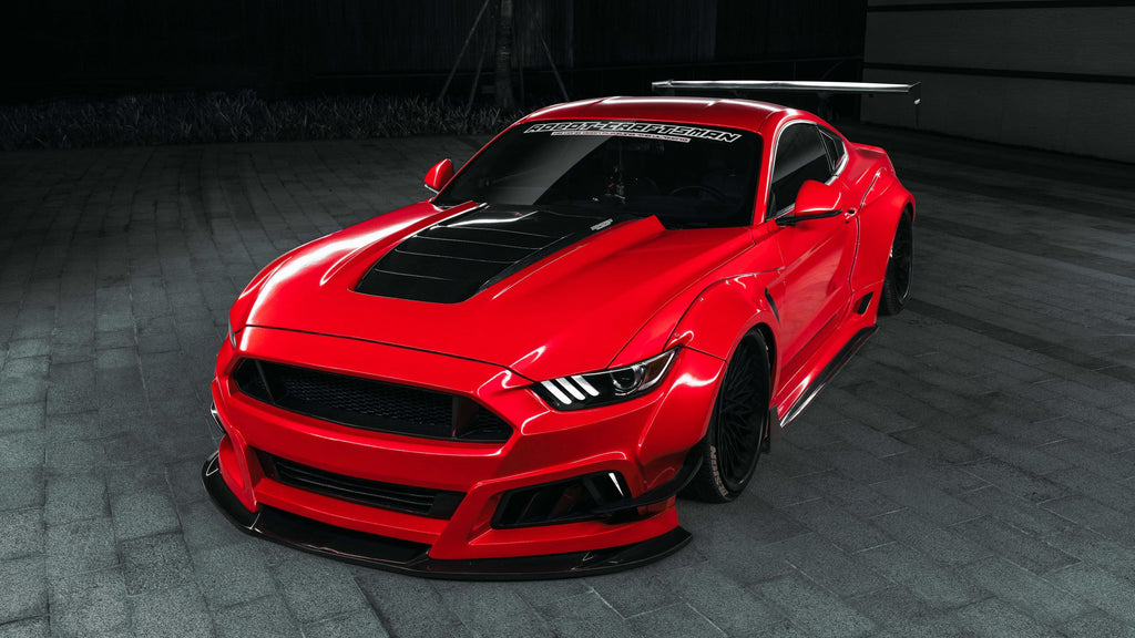 STORM Widebody Bumper & Lip for Mustang S550 GT EcoBoost V6 – Robot ...