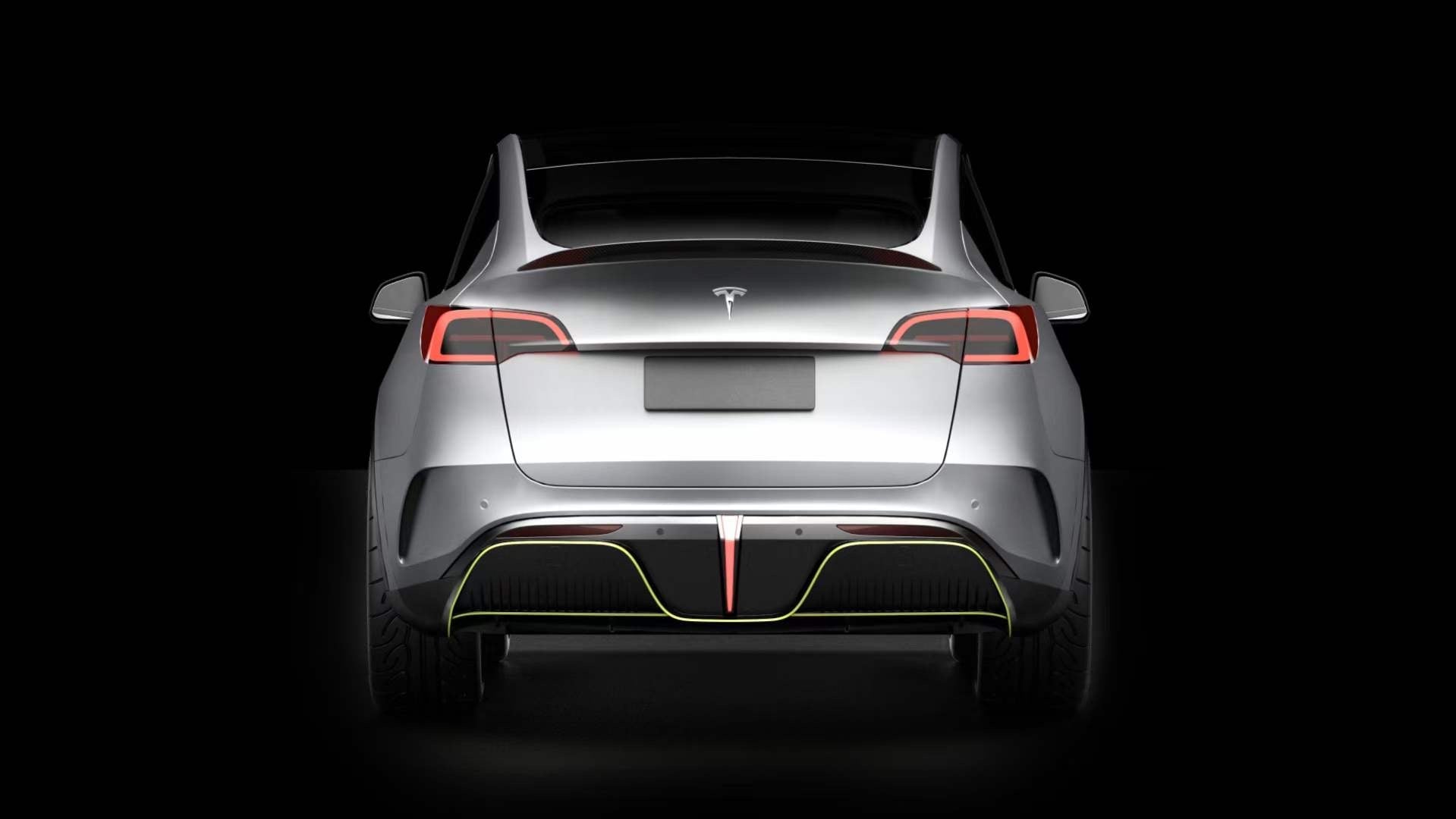 ROBOT CRAFTSMAN "STARSHIP" Rear Bumper & Diffuser For Tesla Model Y / Performance