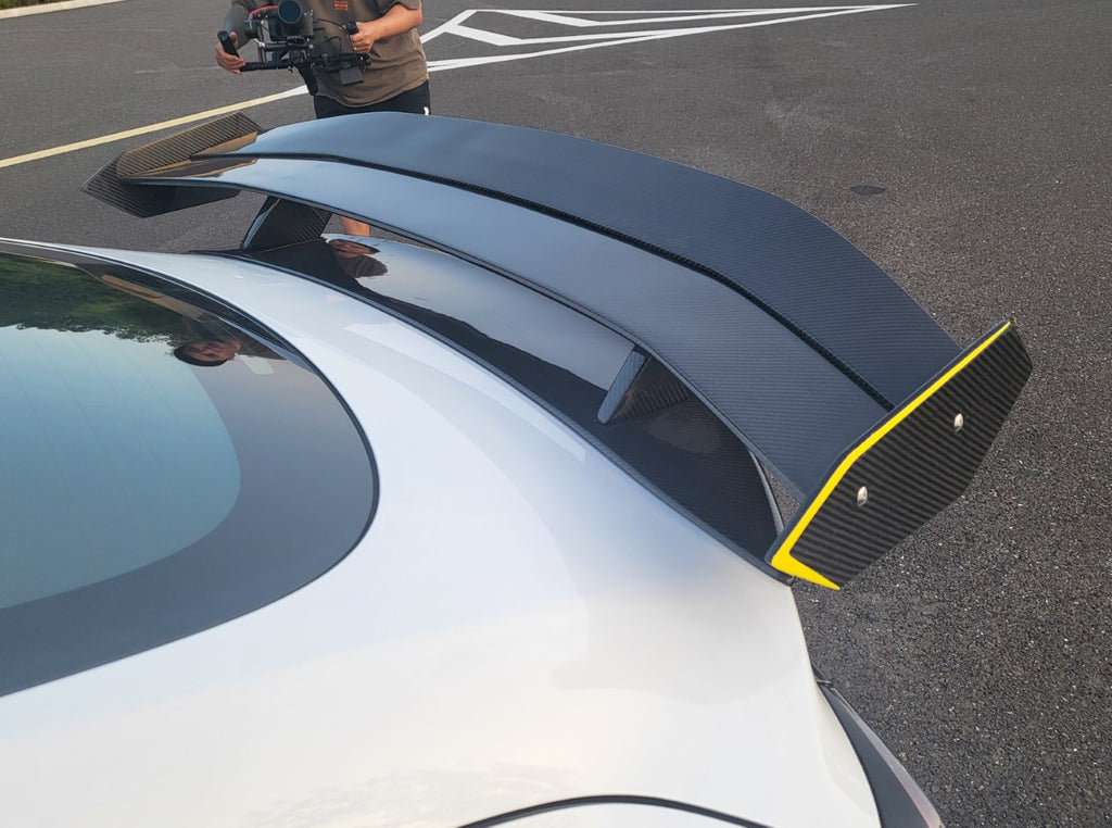 Hacker V3 Double Decker Rear Spoiler Wing For Tesla Model 3 – Robot ...