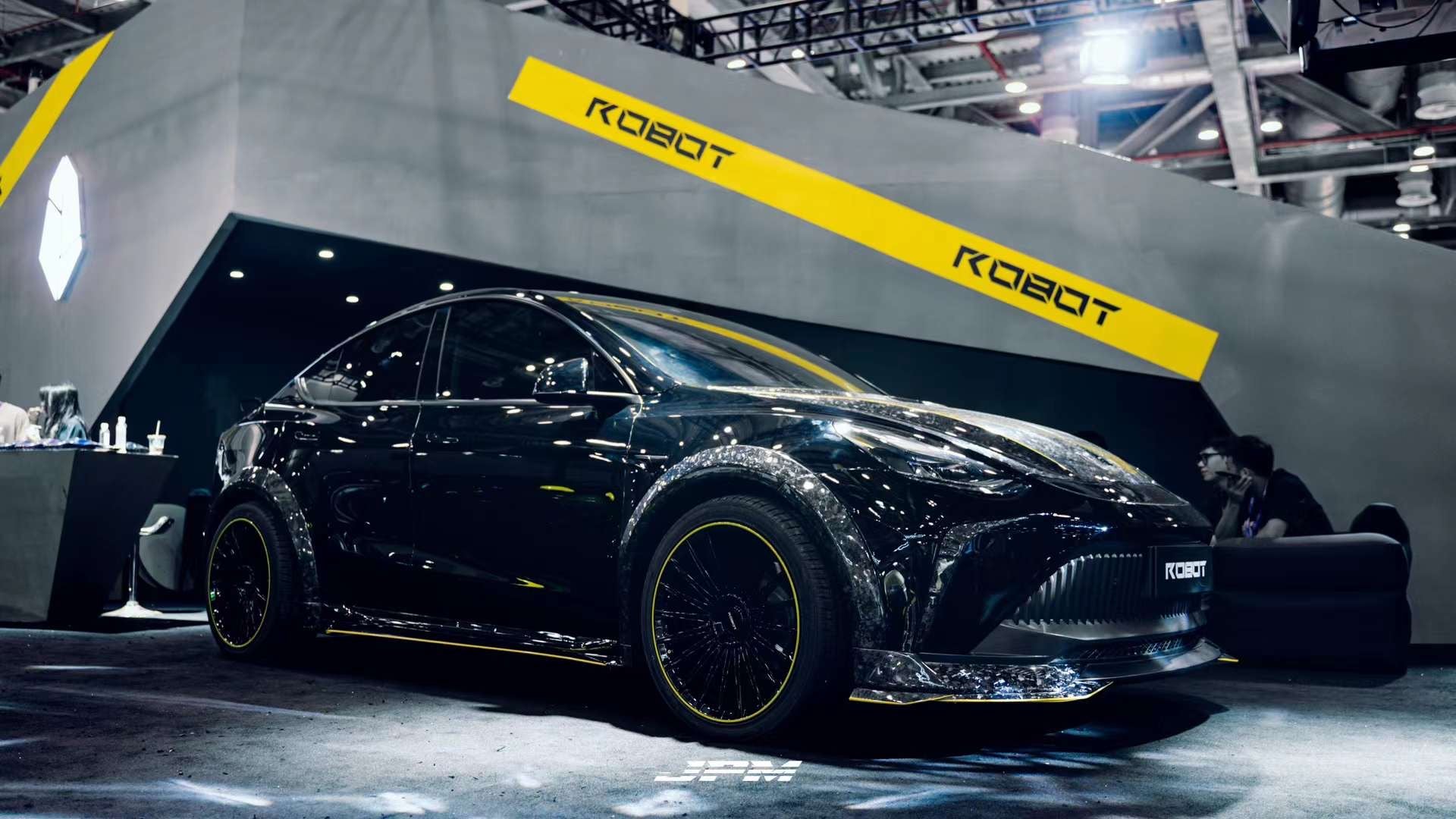 ROBOT CRAFTSMAN STARSHIP Rear Bumper & Diffuser For Tesla Model Y /  Performance