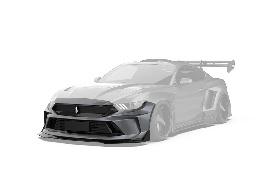 ROBOT CRAFTSMAN "DUSK "Widebody Front Bumper & Lip For Mustang S550.1 S550.2 2015-2023