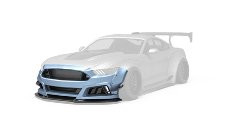 ROBOT CRAFTSMAN  "STORM" Widebody Front Bumper & Lip For Ford Mustang S550.1 S550.2 GT EcoBoost V6